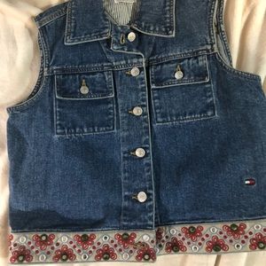 Vintage Tommy Hilfiger jean vest
